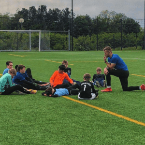 Goalkeeper coaching group